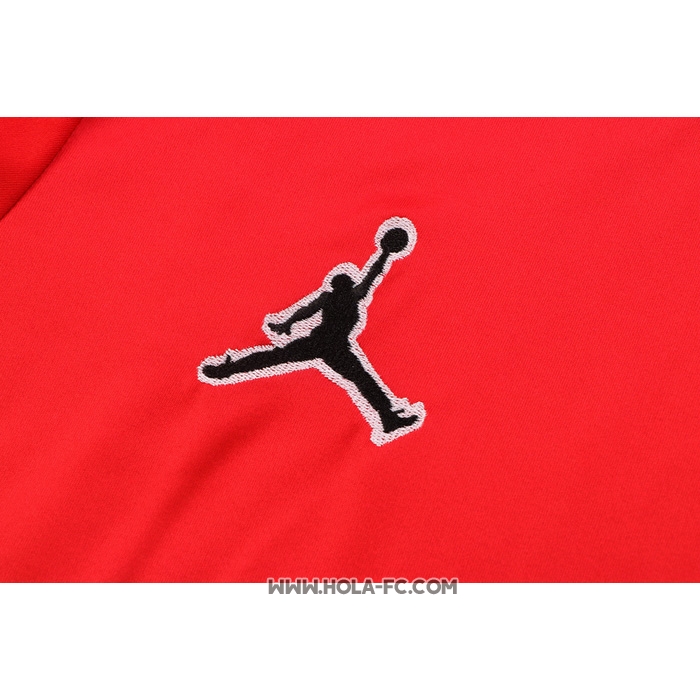 Chandal del Paris Saint-Germain Jordan 2022-2023 Manga Corta Rojo - Pantalon Corto